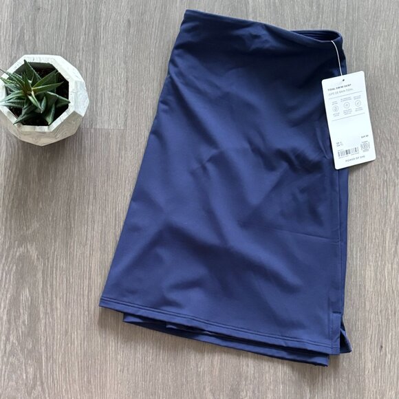 NWT ATHLETA Navy "Tidal Swim Skirt" - Picture 11 of 11